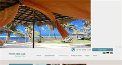 Desktop Screenshot of portodalua.com.br